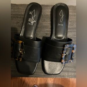 Joie 7 1/2 black heals
